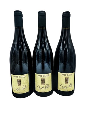 Lot 213 - 6 bottles 2010 Cote-Rotie Clusel-Roch
