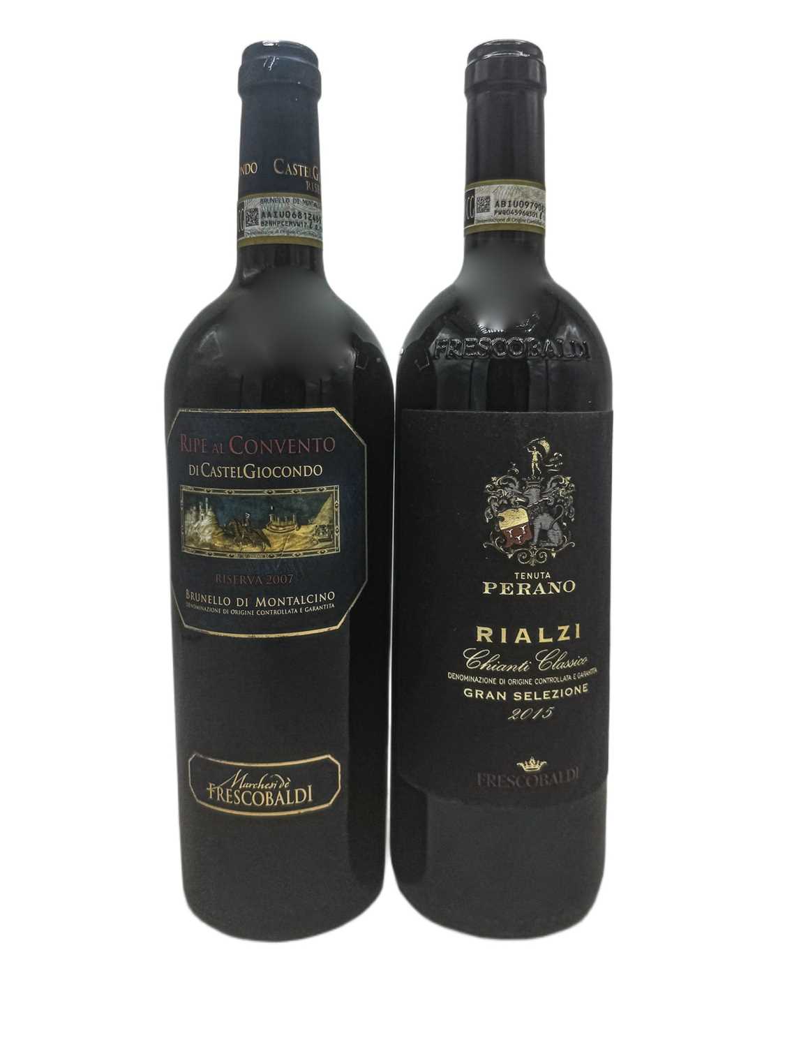 Lot 256 - 2 bottles Mixed Marchese di Frescobaldi Tuscan Wines