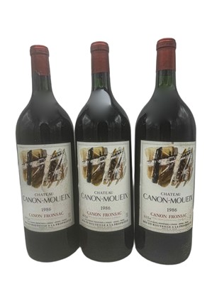 Lot 52 - 6 magnums 1986 Ch Canon-Moueix