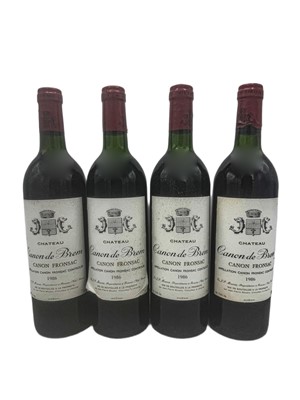 Lot 55 - 12 bottles 1986 Ch Canon de Brem
