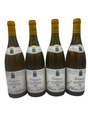 Lot 183 - 12 bottles 1998 Bourgogne Blanc Les Setilles O Leflaive