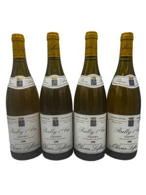 Lot 184 - 12 bottles 1998 Rully 1er Cru Rabource O Leflaive