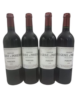 Lot 61 - 12 bottles Ch La Grave a Pomerol