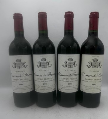 Lot 66 - 12 bottles 1998 Ch Canon de Brem
