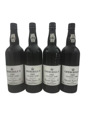 Lot 3 - 12 bottles 1985 Churchill's