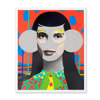Lot 242 - Paul Insect (British 1970-), 'A Lasting Look (Silver Dust)', 2019