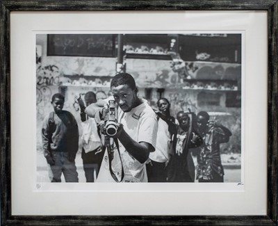 Lot 151 - JR (French 1983-), 'Ladj Ly (Found LA Edition)', 2006