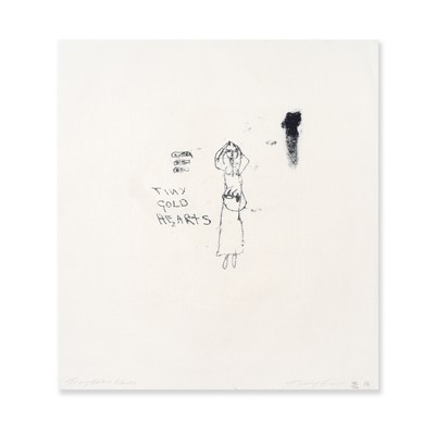 Lot 120 - Tracey Emin (British 1963-), 'Tiny Gold Hearts', 2010