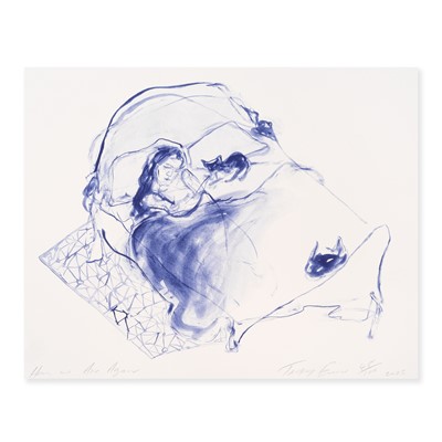 Lot 158 - Tracey Emin (British 1963-), 'Here We Are Again', 2025