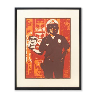 Lot 250 - Shepard Fairey (American 1970-), 'America's Finest', 2000