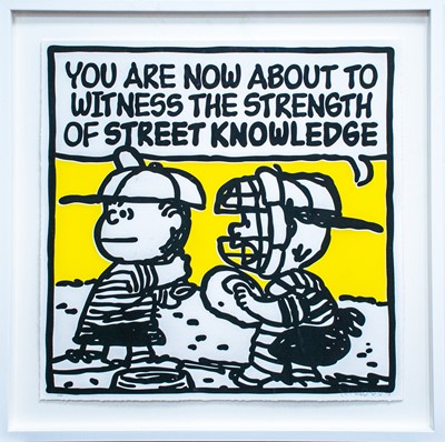 Lot 122 - Mark Drew (Australian 1978-), 'Street Knowledge (N.W.A.)', 2018