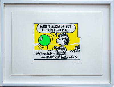 Lot 121 - Mark Drew (Australian 1978-), 'Might Blow Up (De La Soul) (White)', 2018