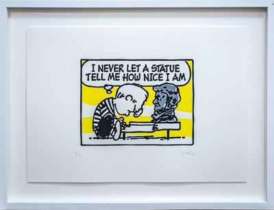 Lot 120 - Mark Drew (Australian 1978-), 'I Never Let a Statue Tell Me How Nice I Am (A Tribe Called Quest)', 2018