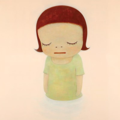 Lot 126 - Yoshitomo Nara (Japanese 1959-), 'In The Milky Lake/Thinking One', 2025