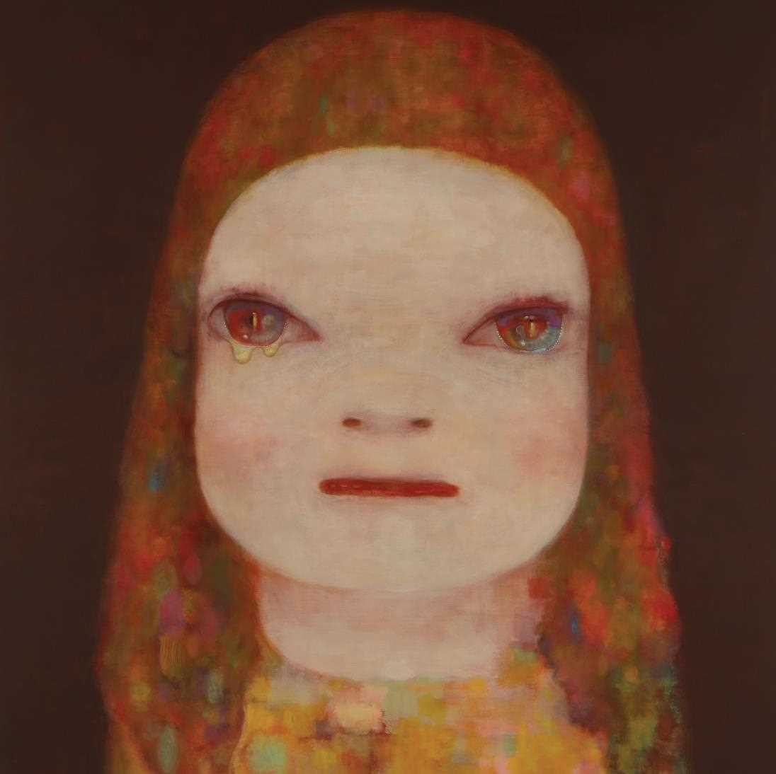Lot 131 - Yoshitomo Nara (Japanese 1959-), 'Midnight Tears Scarf', 2025