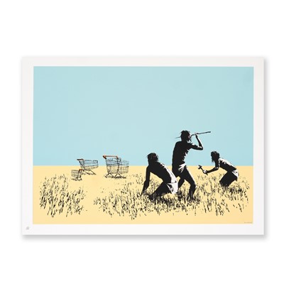 Lot 178a - Banksy (British 1974-), ‘Trolleys (Colour)’, 2007