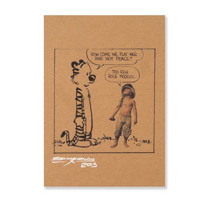 Lot 244 - Schoony (British 1974-), 'Schoony x Charlie Brown (War)', 2015