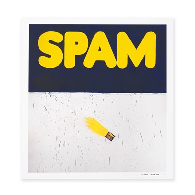 Lot 71 - Ed Ruscha (American 1937-), 'Actual Size (SPAM)', 2024