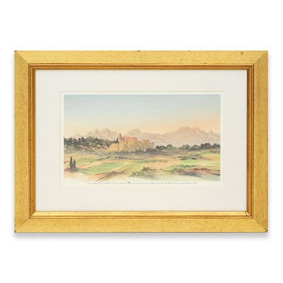 Lot 96 - King Charles III (1948-), 'View In The South Of France', 2002
