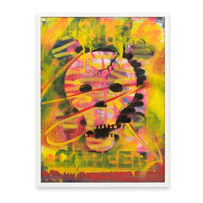 Lot 276 - ROBBO (British 1969-2014), 'Career Skull', 2011