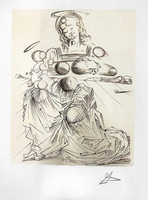 Lot 5 - Salvador Dali (Spanish 1904-1989), 'Madonna Pirate'