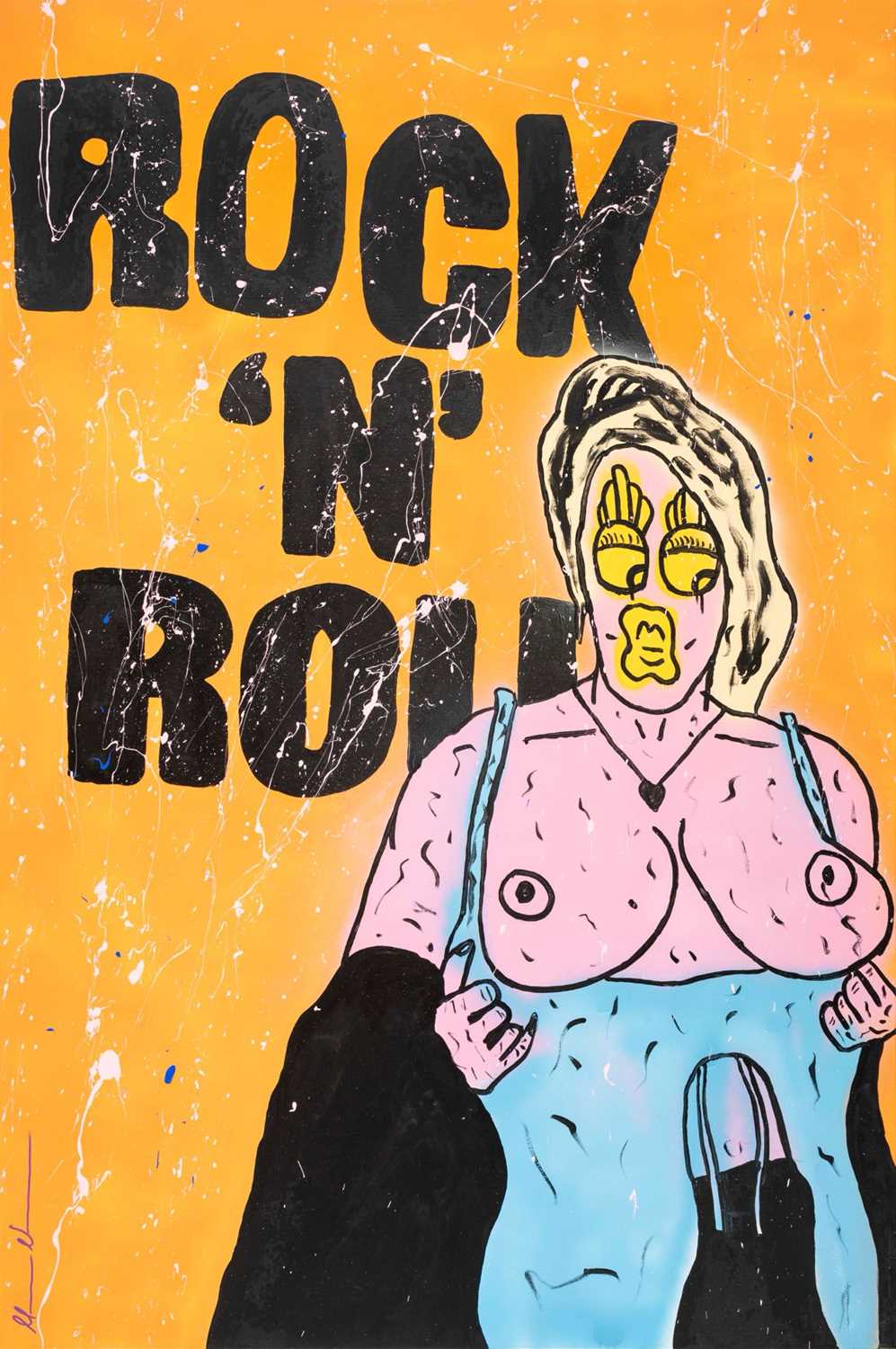 Lot 154 - Mason Newman (British 1999-), 'Rock and Roll', 2024