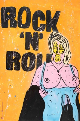Lot 154 - Mason Newman (British 1999-), 'Rock and Roll', 2024