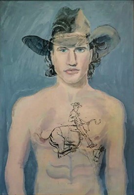Lot 75 - Gary Ray Smith (British), 'Cowboy', 2023