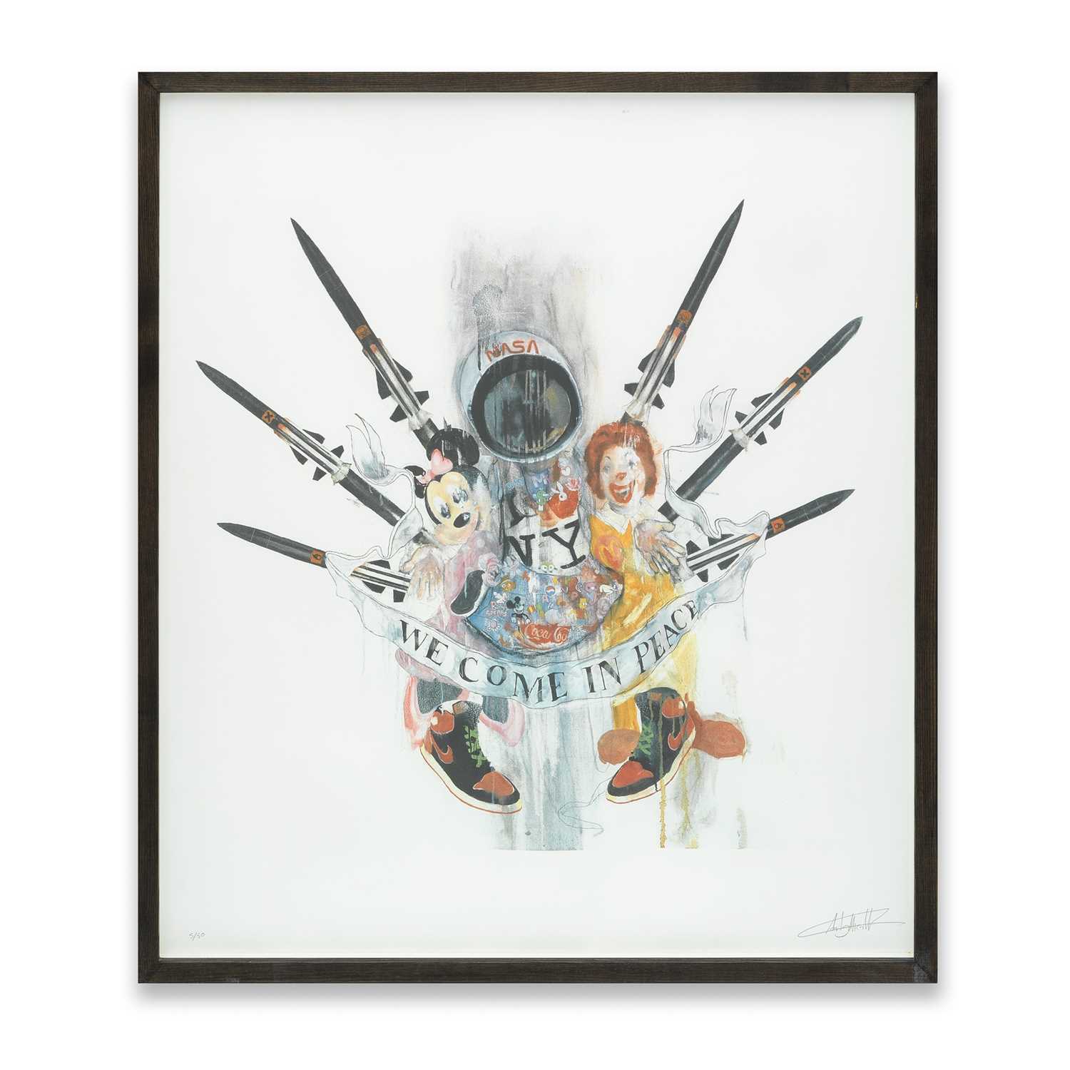 Lot 44 - Antony Micallef (British 1975-), 'We Come In Peace', 2007