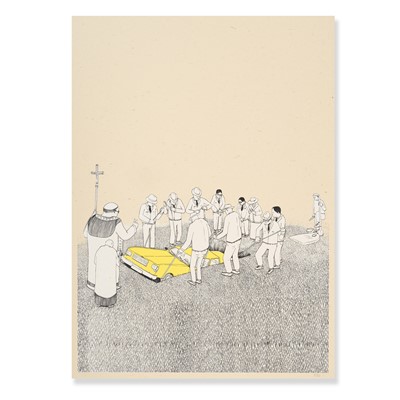 Lot 226 - BLU (Italian), 'Funeral', 2007