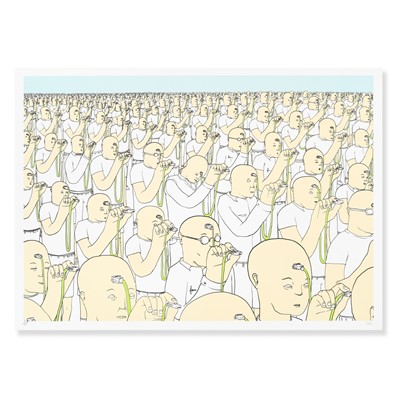 Lot 225 - BLU (Italian), 'World Wide Trap', 2007