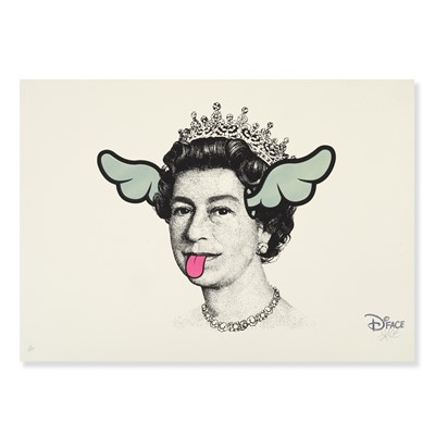 Lot 232 - D*Face (British 1978-), 'Dog Save The Queen', 2004