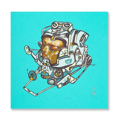Lot 240 - David Choe (American 1976-), ‘Helmet’, 2007