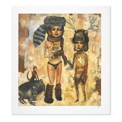 Lot 243 - David Choe (American 1976-), 'Pull My Scarf', 2007