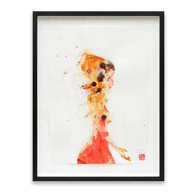 Lot 238 - David Choe (American 1976-), 'Untitled Blood 5', 2008