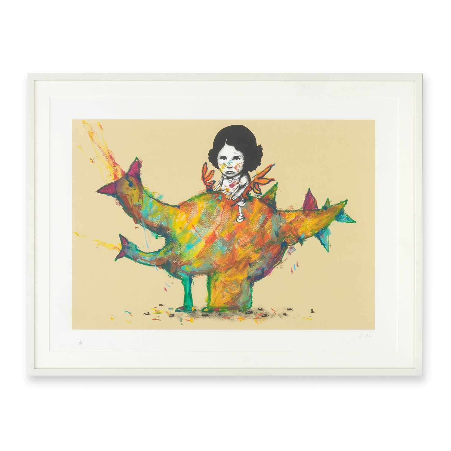 Lot 246 - Dran (French 1979-), 'Poulet-Dinosaure', 2011