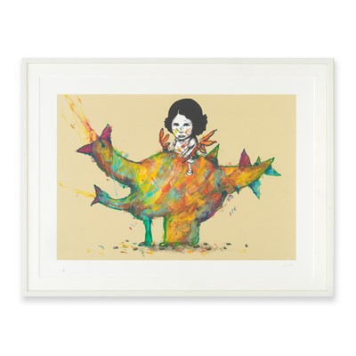 Lot 246 - Dran (French 1979-), 'Poulet-Dinosaure', 2011