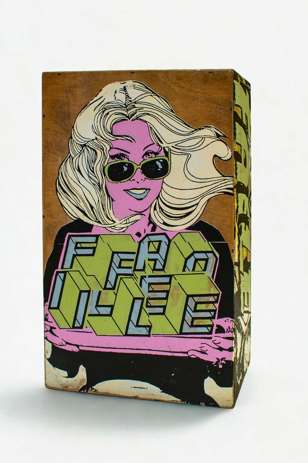 Lot 242 - Faile (Collaboration), 'Glimmering Shadows - Box 26', 2008