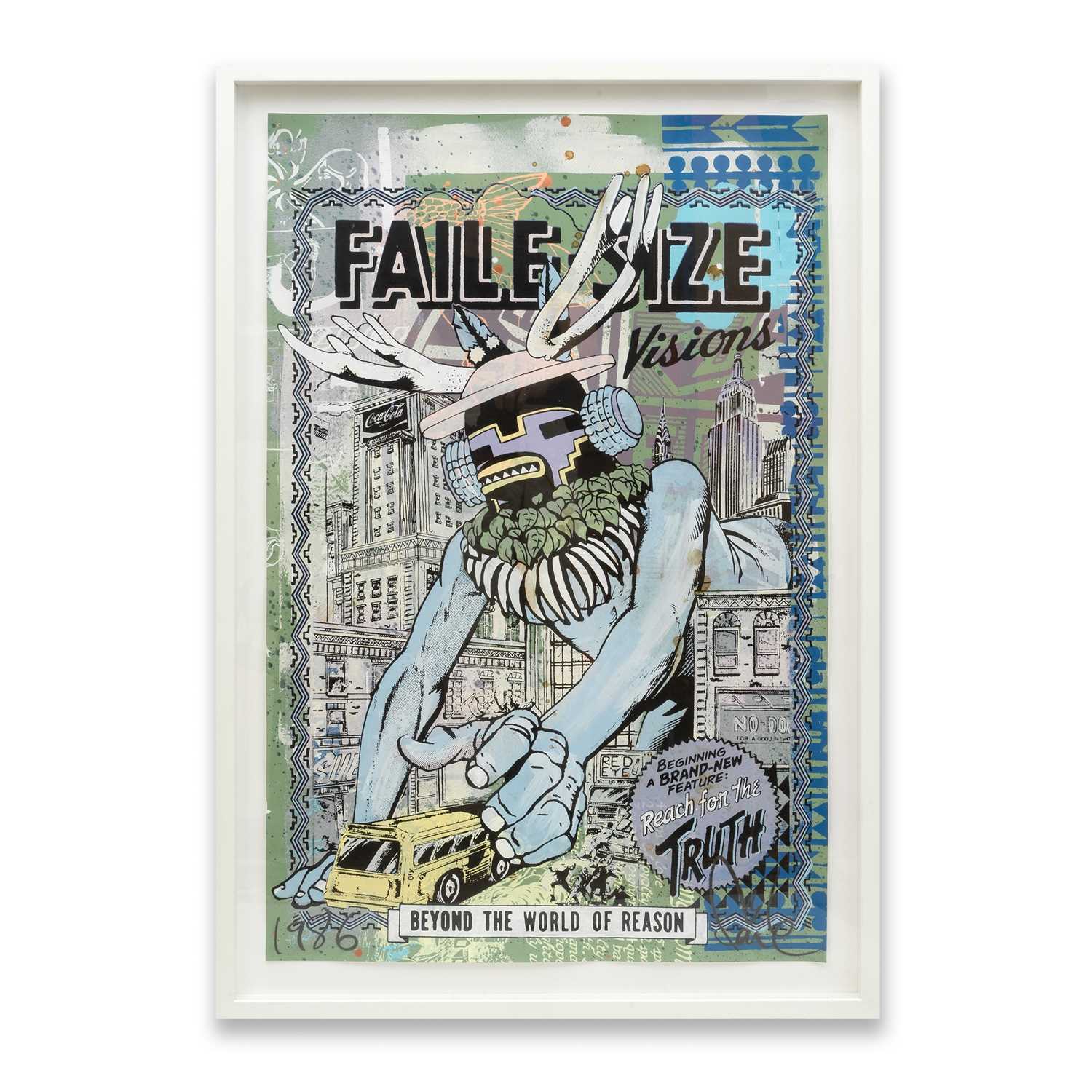 Lot 248 - Faile (Collaboration), 'Reach For The Truth', 2009