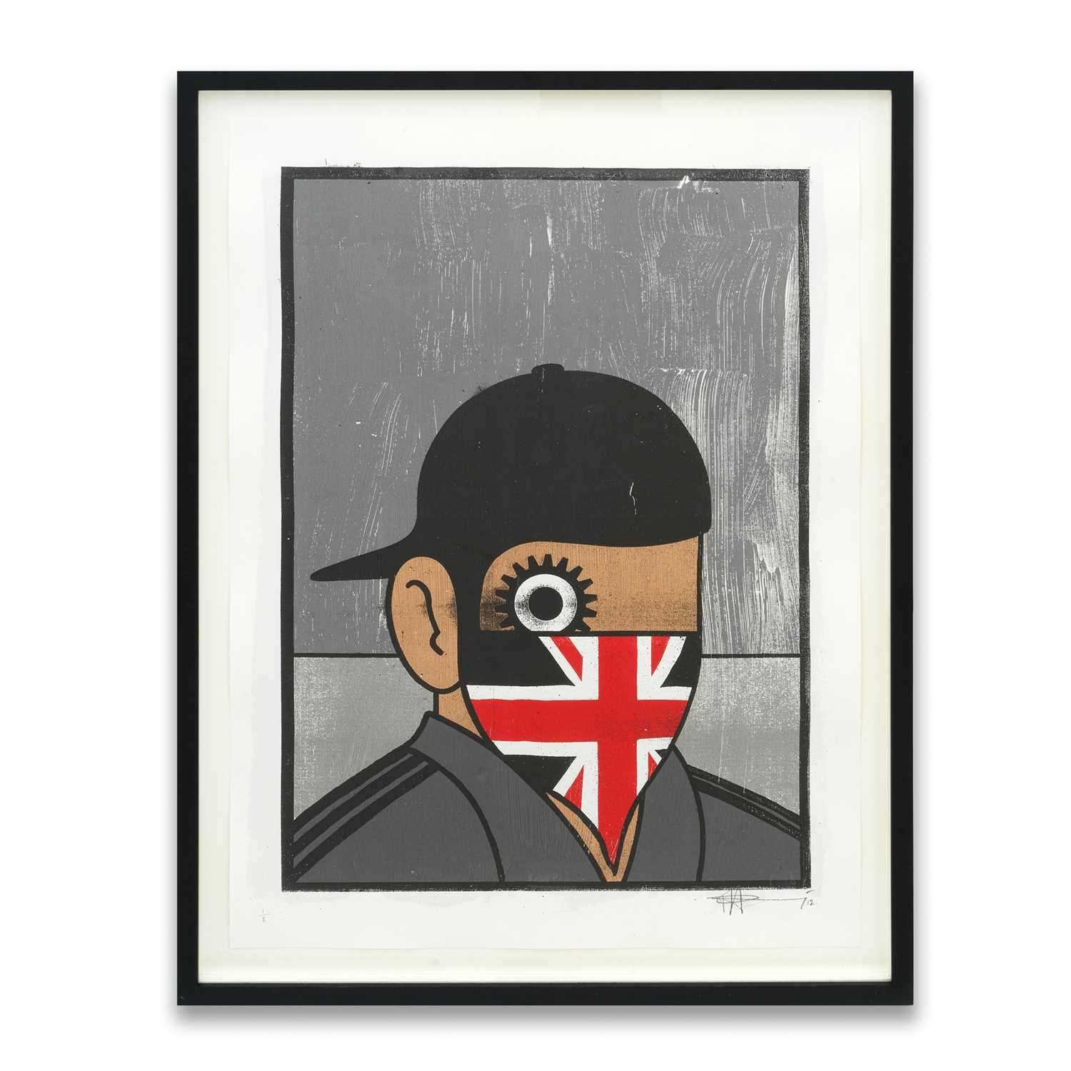 Lot 287 - Paul Insect (British 1970-), 'Clockwork Britain (Dark Grey & Grey)', 2012