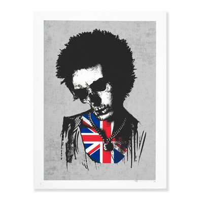 Lot 290 - Paul Insect (British 1970-), 'Dead Sid (Gold & Silver)', 2007 (2 Works)