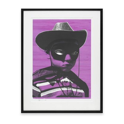 Lot 270 - Paul Insect (British 1970-), 'Bighead (Purple), 2006