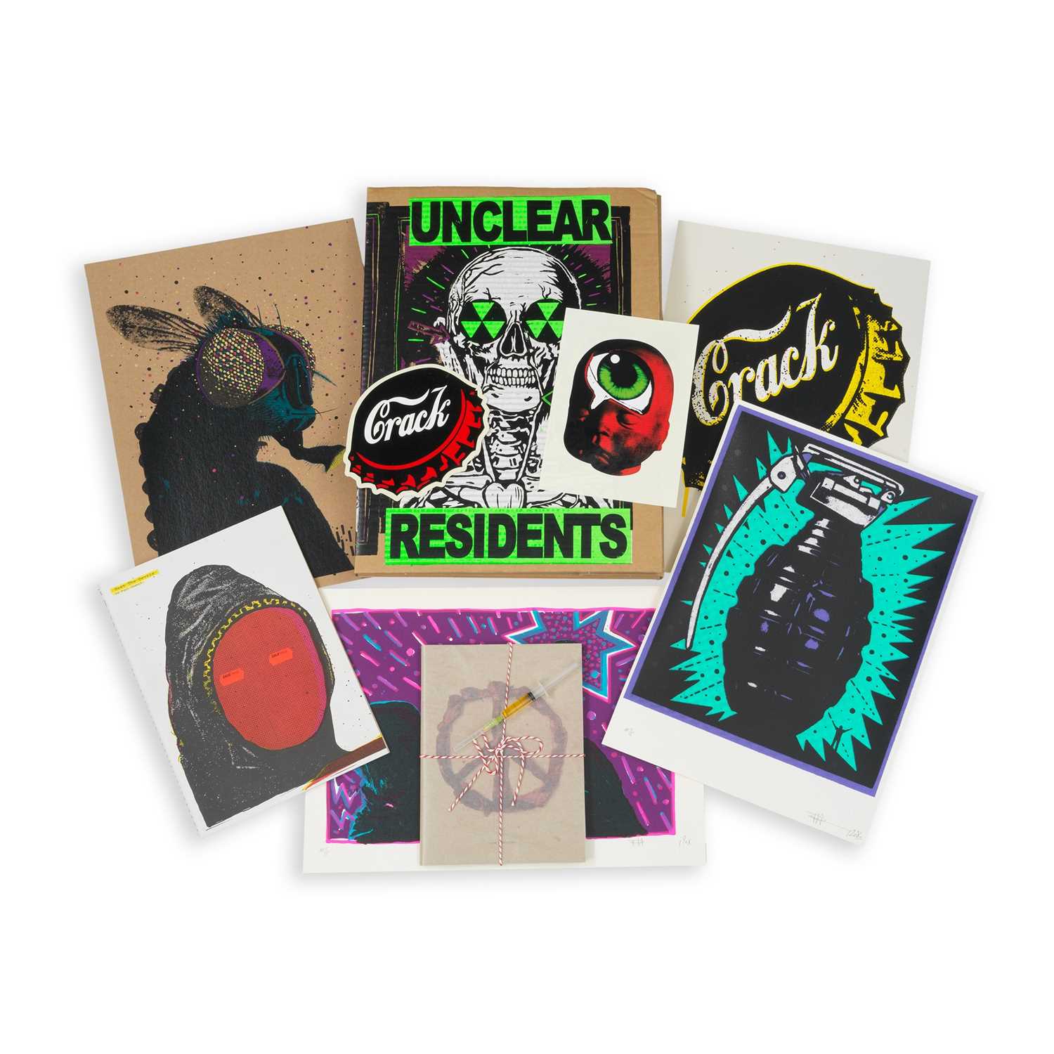 Lot 291 - Paul Insect (British 1970-), 'Unclear Residents (AP Box-Set)', 2010