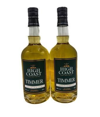 Lot 9 - 6 50cl bottles Mixed High Coast Swedish Whisky