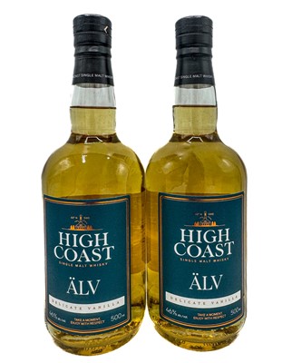 Lot 10 - 6 bottles Mixed High Coast and Rampur