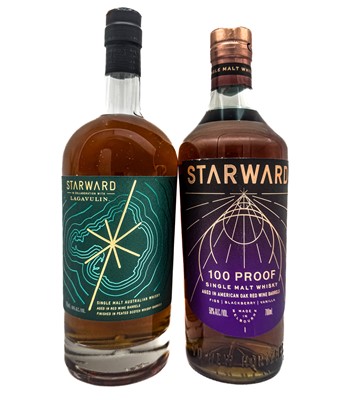 Lot 17 - 2 bottles Mixed Starward Australian Whisky