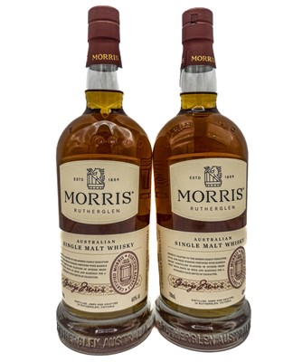 Lot 22 - 2 bottles Morris Signature Australian Single Malt Whisky