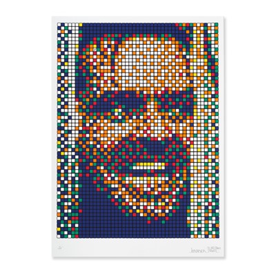 Lot 190 - Invader (French 1969-), 'Rubik Kubrick II - Jack', 2007