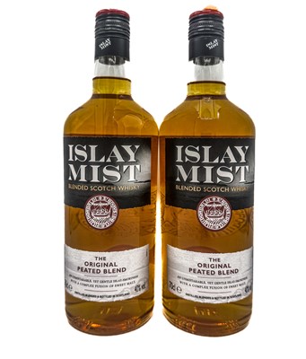 Lot 30 - 2 bottles Islay Mist Original Peated Blend