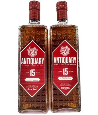 Lot 34 - 2 bottles Antiquary 15 Year Old